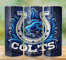 Load image into Gallery viewer, Professional Football Embroidered Tumbler Graphics Package
