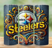Load image into Gallery viewer, Professional Football Embroidered Tumbler Graphics Package