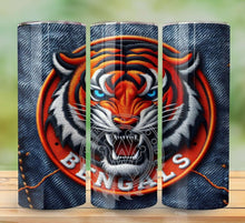 Load image into Gallery viewer, Professional Football Embroidered Tumbler Graphics Package