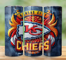 Load image into Gallery viewer, Professional Football Embroidered Tumbler Graphics Package