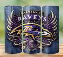 Load image into Gallery viewer, Professional Football Embroidered Tumbler Graphics Package