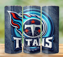Load image into Gallery viewer, Professional Football Embroidered Tumbler Graphics Package