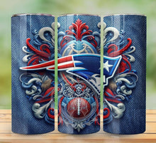 Load image into Gallery viewer, Professional Football Embroidered Tumbler Graphics Package