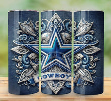 Load image into Gallery viewer, Professional Football Embroidered Tumbler Graphics Package