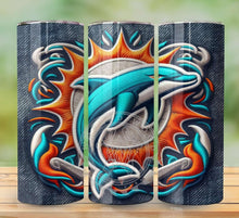 Load image into Gallery viewer, Professional Football Embroidered Tumbler Graphics Package