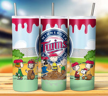 Load image into Gallery viewer, Peanuts Baseball Tumbler Graphics Package
