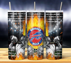 Professional Football Zombie Tumbler Graphics Package